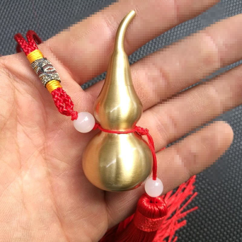 铜挂件铜葫芦铜五帝钱铜葫芦铜钱葫芦铜工艺品挂件不含税