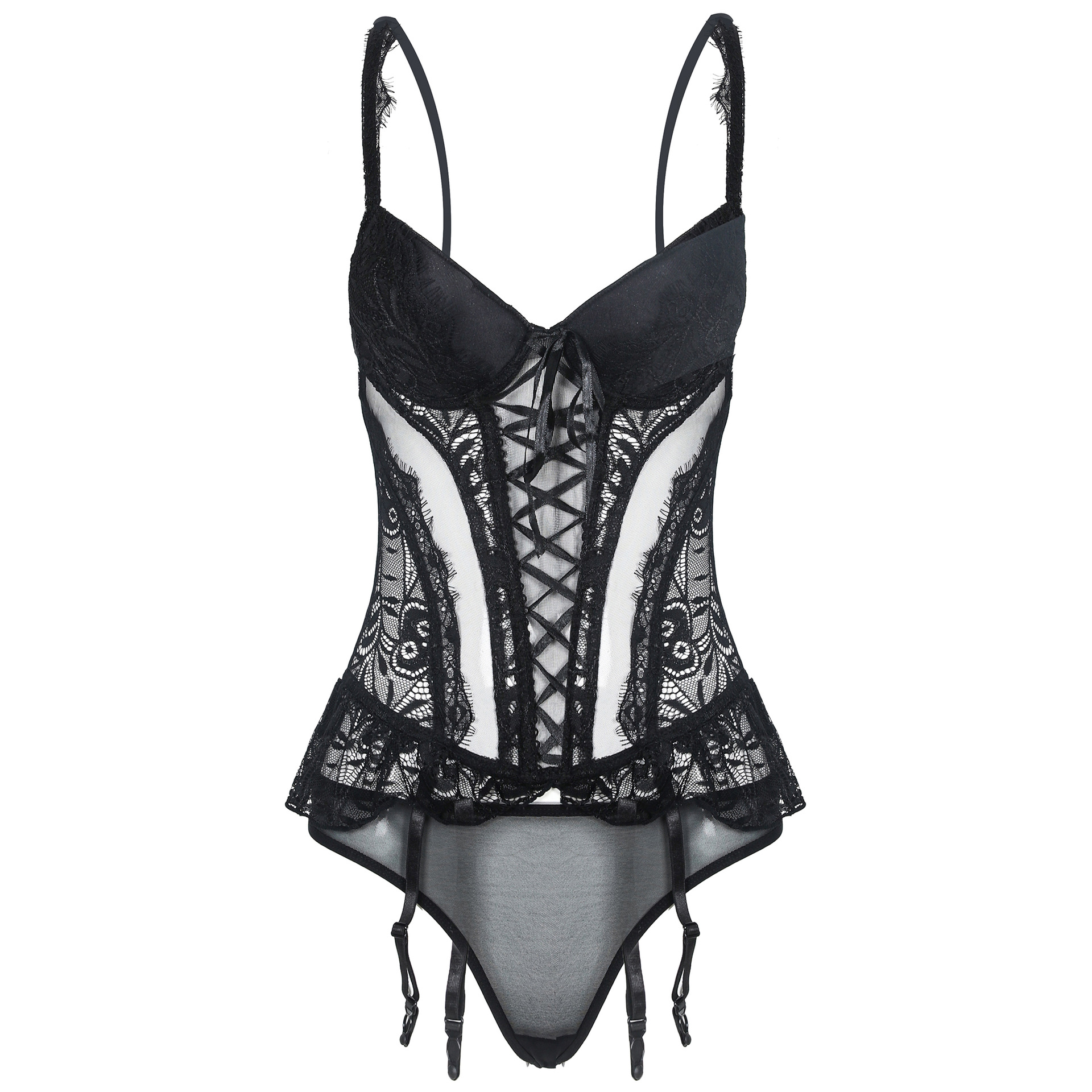 日韩性感塑身情趣内衣束身衣