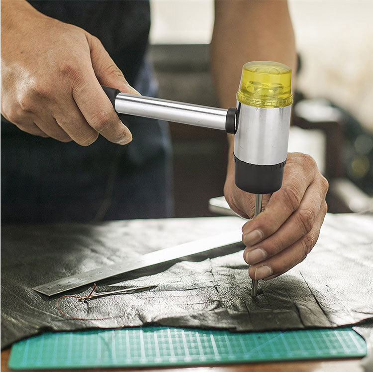 橡胶锤子首饰整修工具橡皮锤瓷砖装修多功能塑料榔头首饰珠宝工具