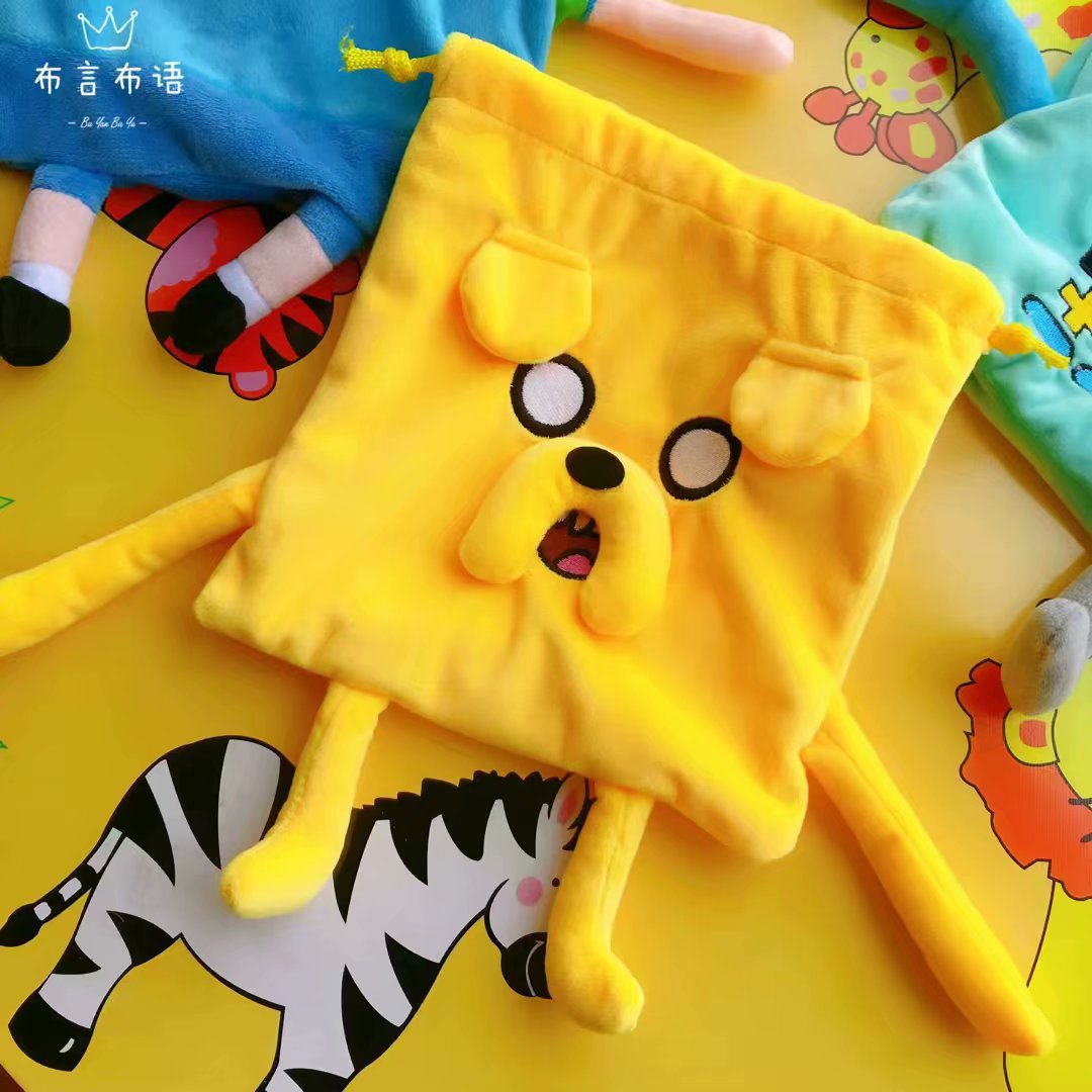 韩国卡通可爱旅行收纳袋 旅行箱抽绳束口袋子 迷你布袋小号整理袋