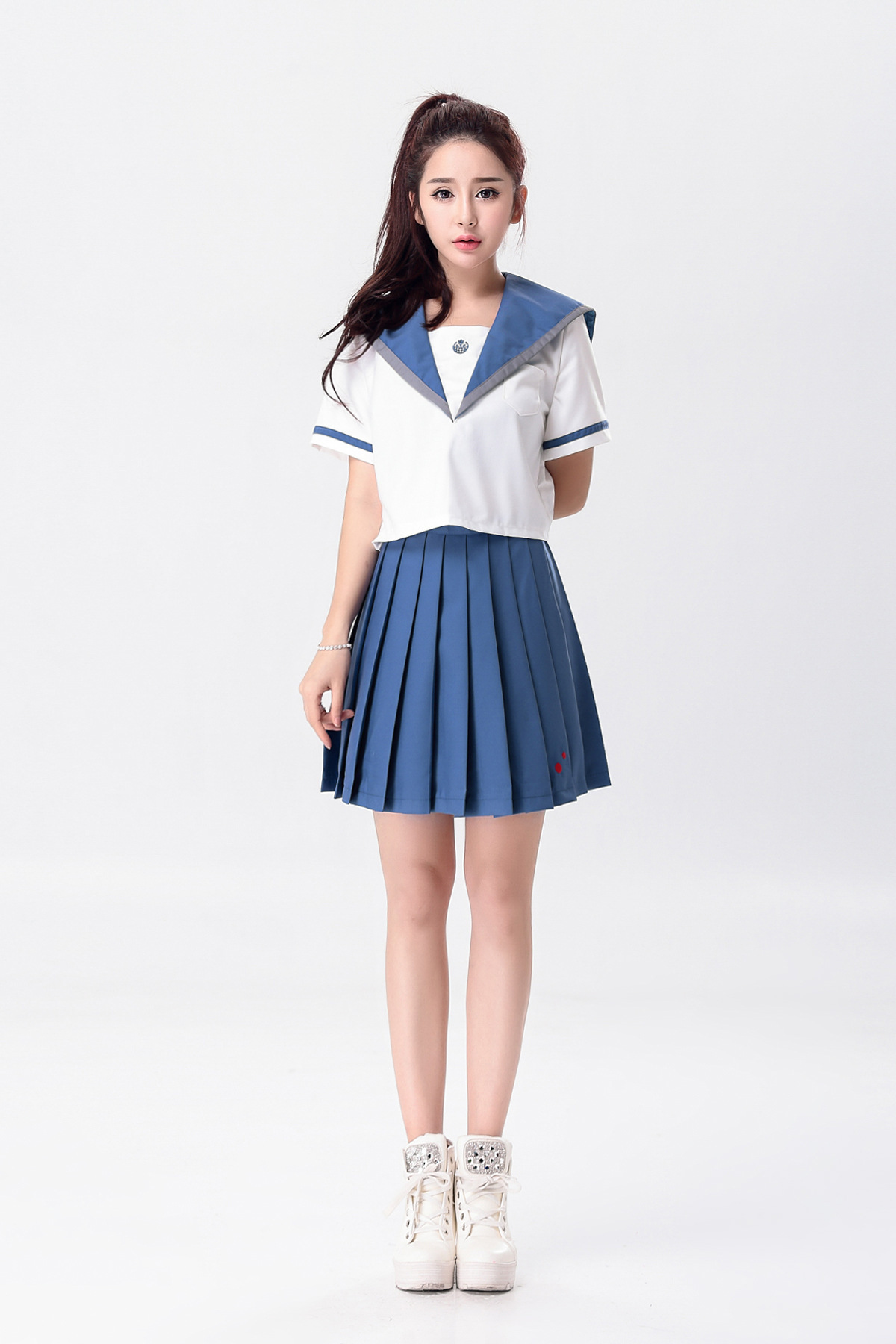 新款日本jk制服舞台服日系学院风水手服套装 啦啦队服装cos演出服