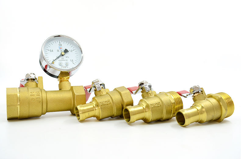 现货供应全铜末端试水阀 消防喷淋压力表可用全铜末端试水阀