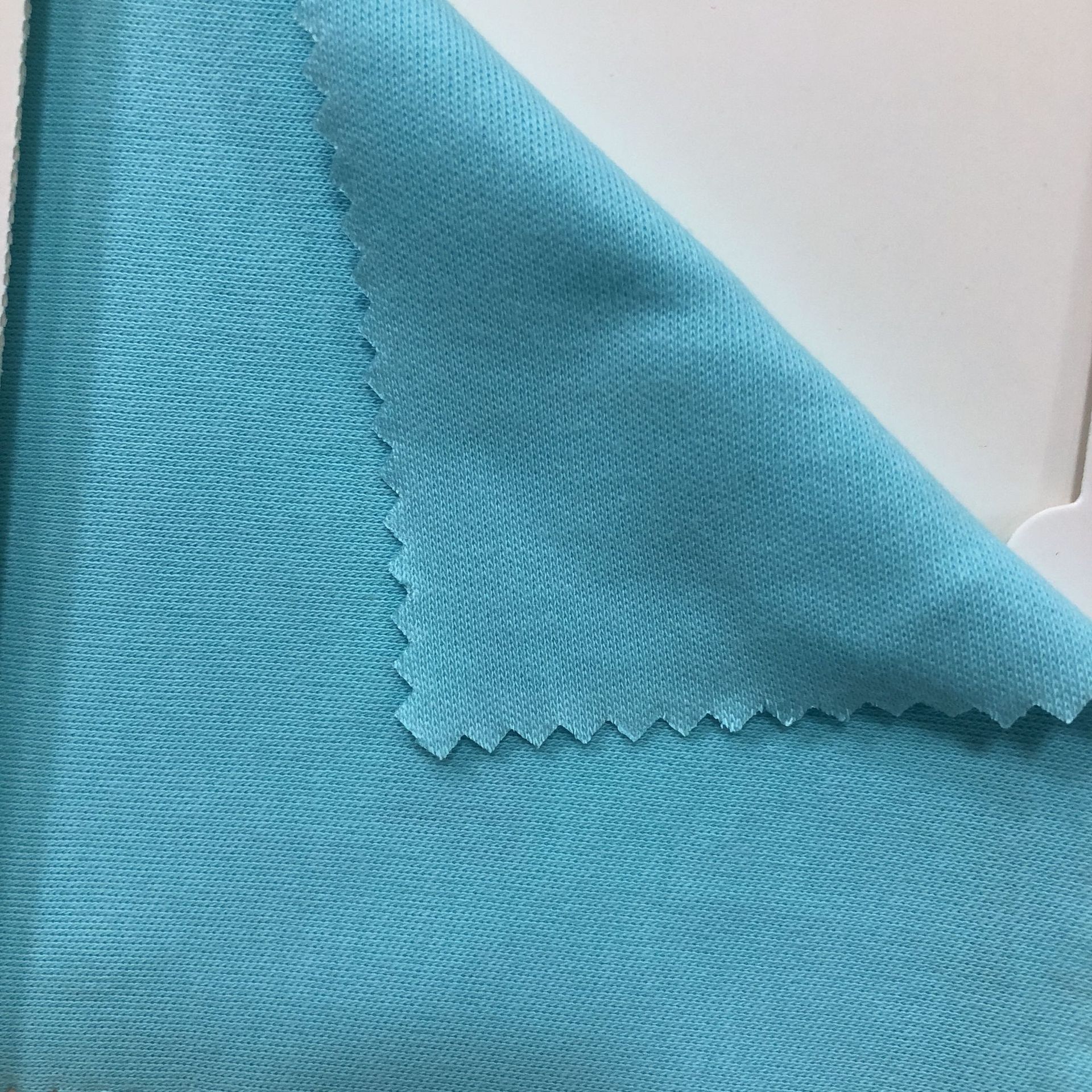 32s精梳纯棉汗布 210g/平方天竺全棉 女装针织t恤健康布卫衣面料