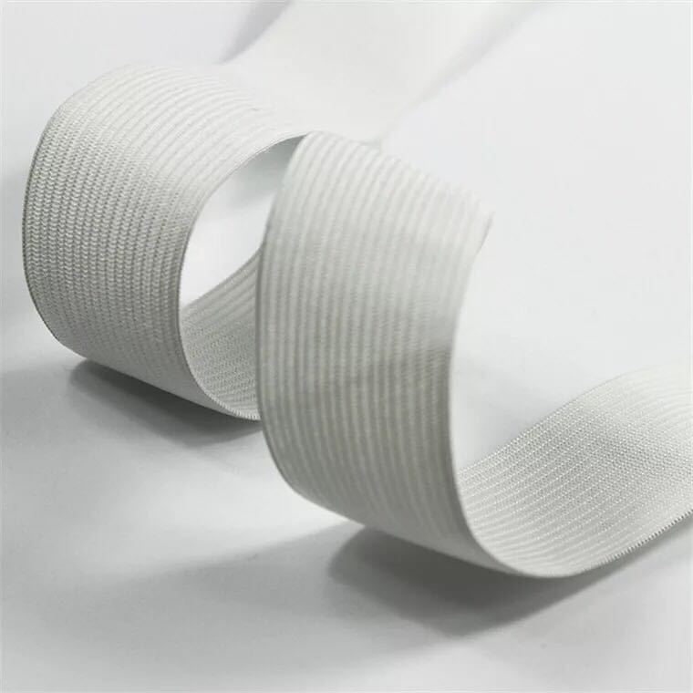 6-12cm宽橡筋织带高弹力针织钩编松紧带厂家直销皮筋牛筋绳