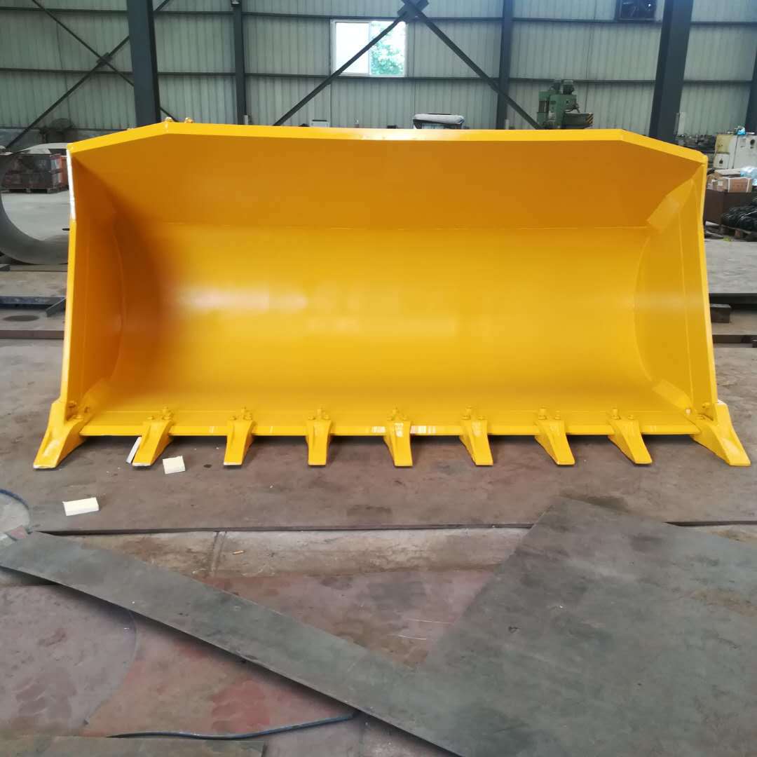 中小型轮胎式装载机铲斗标准装载机正铲锰板制造