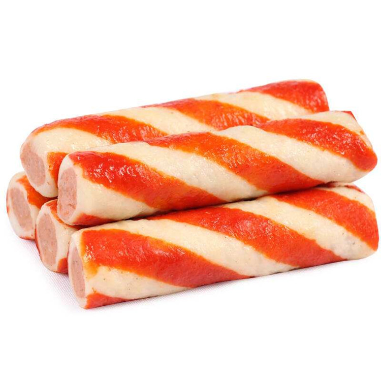 鸿津烤鱼棒韩式烤鱼棒肉丸2500克装烤肠机用冷冻火锅麻辣烫速冻