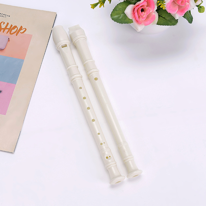 Two Yuan Store PVC Eight Holes Clarionet Treble Flute Children Clarionet Student Musical Instrument Beginner 8 Holes Flute Wholesale