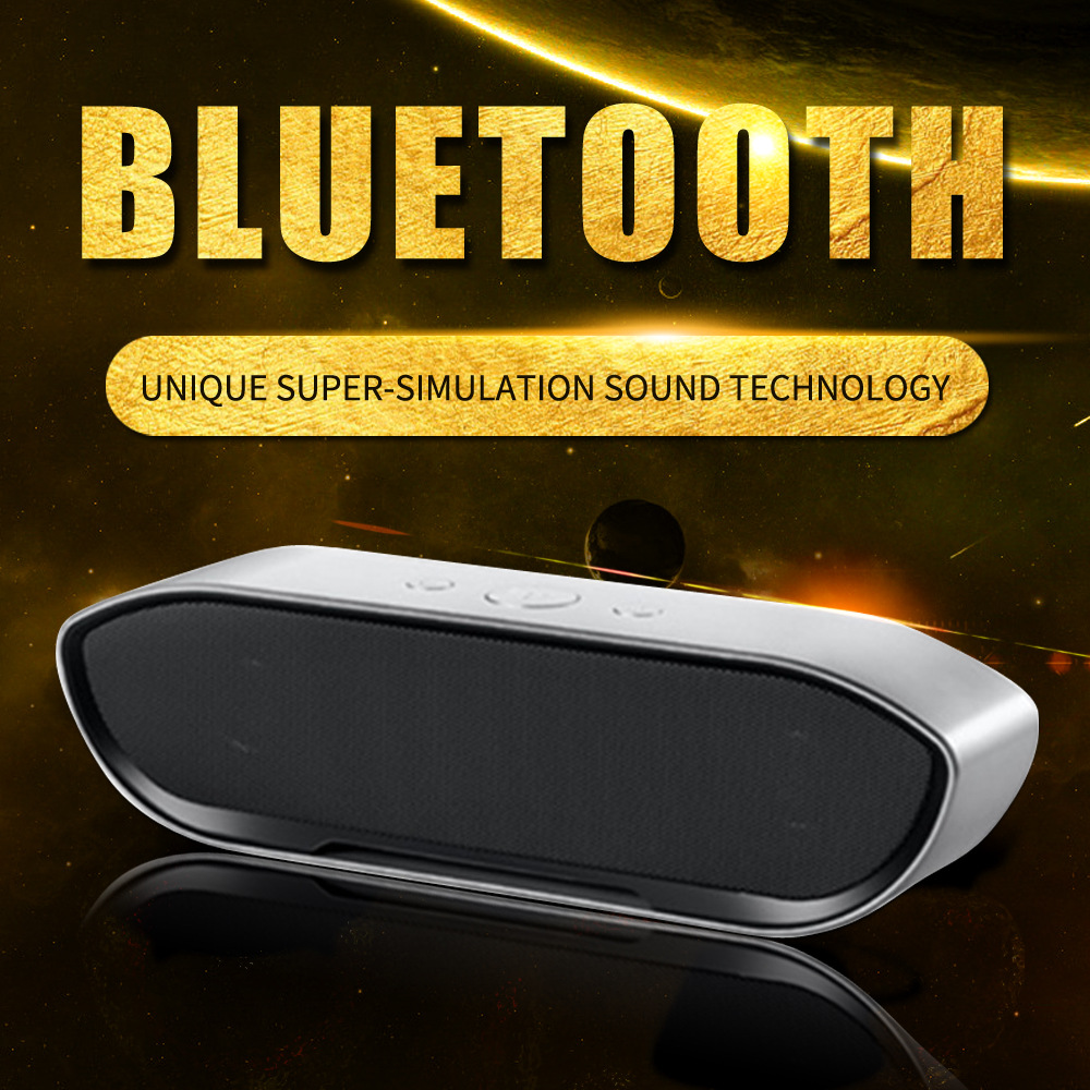 svvievo新款无线蓝牙音箱电脑手机插卡小音响低音炮户外智能音箱