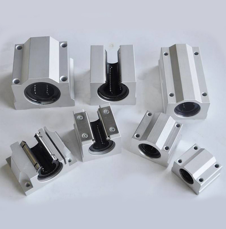 开口直线滑块直线轴承箱式单元滑块sbr12/16/20/25/30/35/40/50uu