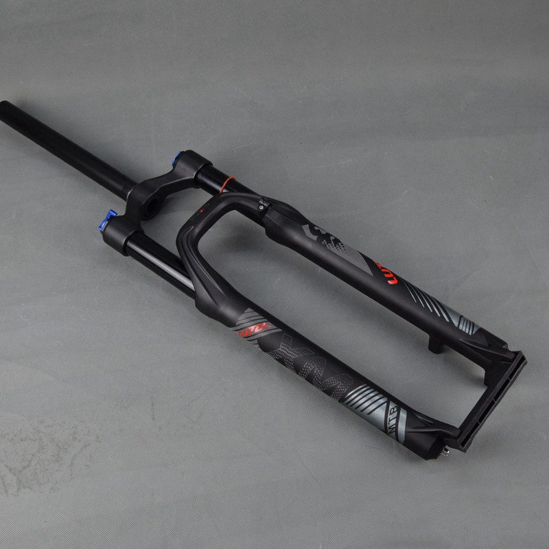 lutu 陆途山地自行车前叉桶轴阻尼气叉 26 27.5 29寸金管避震气叉