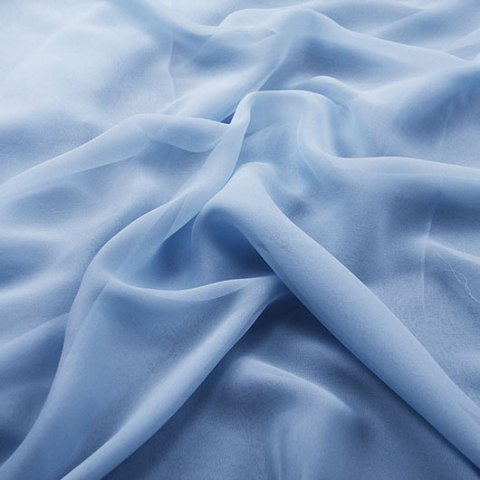 100%真丝乔其纱8姆米114cm门幅真丝薄纱透明丝绸面料深皮红#83