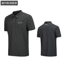 夏季男式polo衫短袖翻领企业商务t恤工作服广告衫diy印制logo