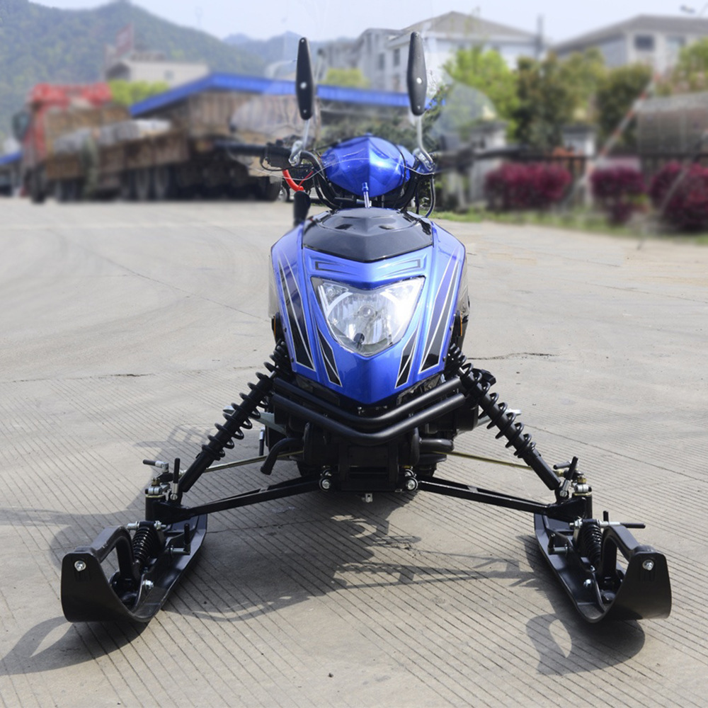 雪橇车200cc 雪地摩托雪地滑板车滑雪车滑雪场专用车