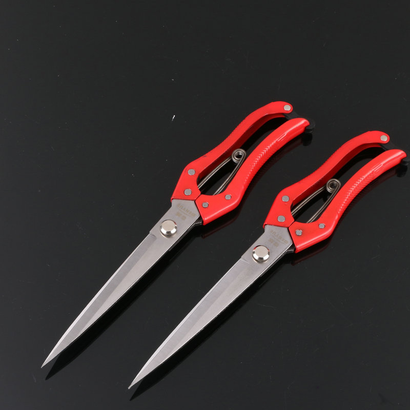 森越牌羊毛剪批发 手动弹簧羊毛剪子300mm长量大供应羊毛专用