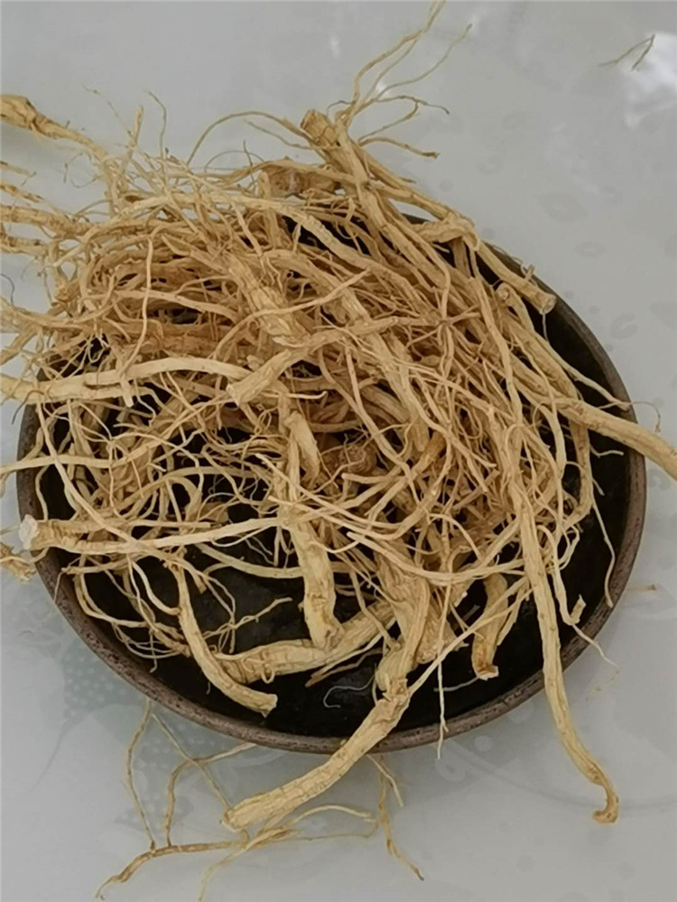 长白山人参须 六年根生晒 参须 人参须中药材 白参须250g磨人参粉