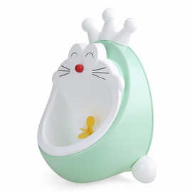 卡通韩版站立式儿童小便器宝宝小便斗婴儿小便池男童叮当猫尿壶