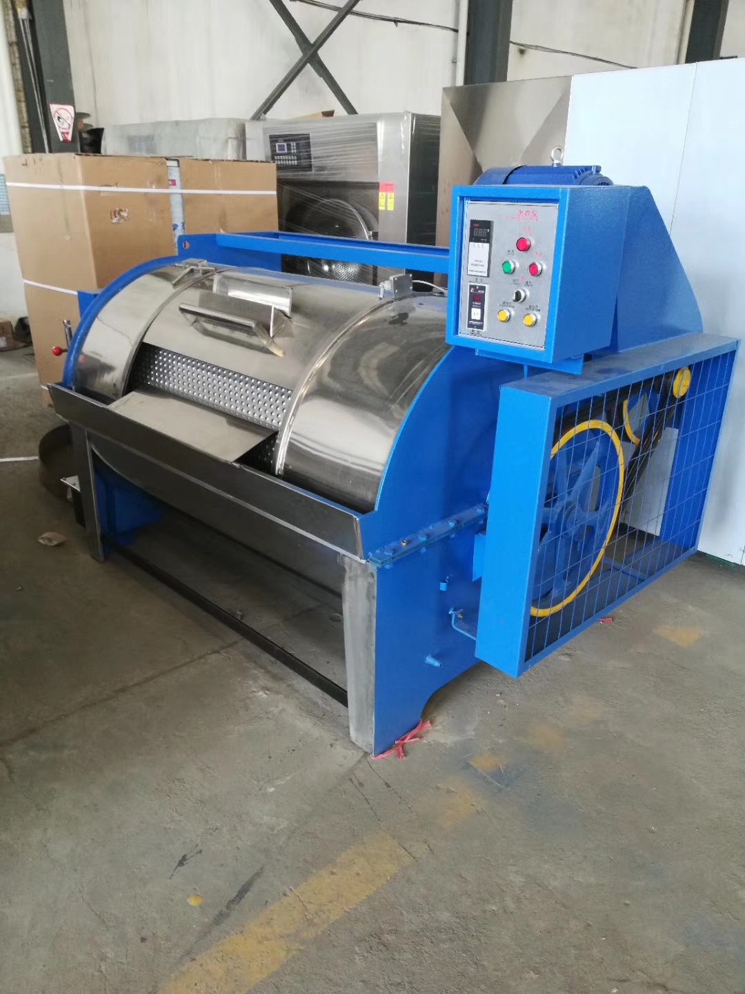 50kg工业洗衣机商用卧式酒店洗水机服装牛仔裤水洗厂洗衣厂设备_供应