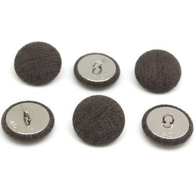 有脚铁底包布扣 包布风衣牛仔花样百出男女通用有脚包布扣