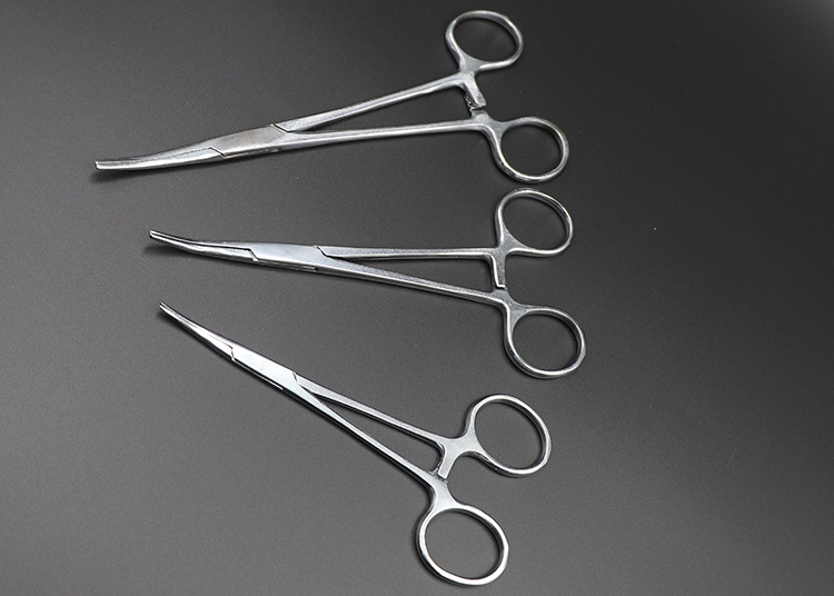 兽用不锈钢止血钳 猪用剪刀 兽用剪刀 止血钳 养猪设备畜牧用品