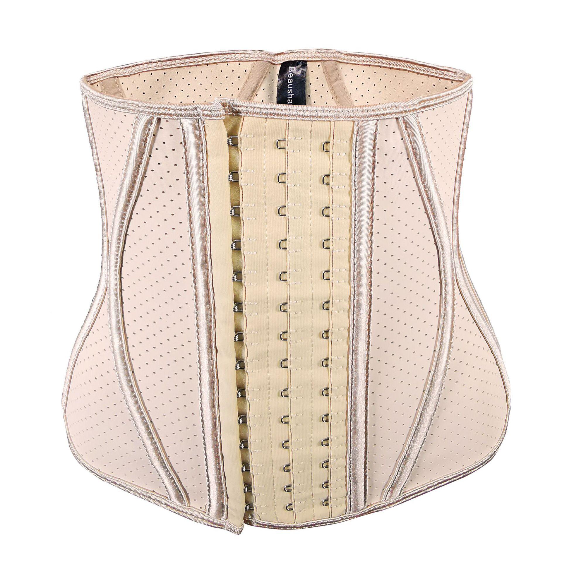 新款网红抖音束腰x钢骨产后束腰带女健身收腹带 运动护腰束腰封