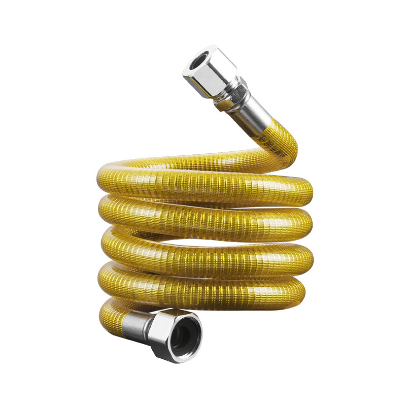 304不锈钢燃气管天然气管煤气管液化气管灶具连接金属波纹软管