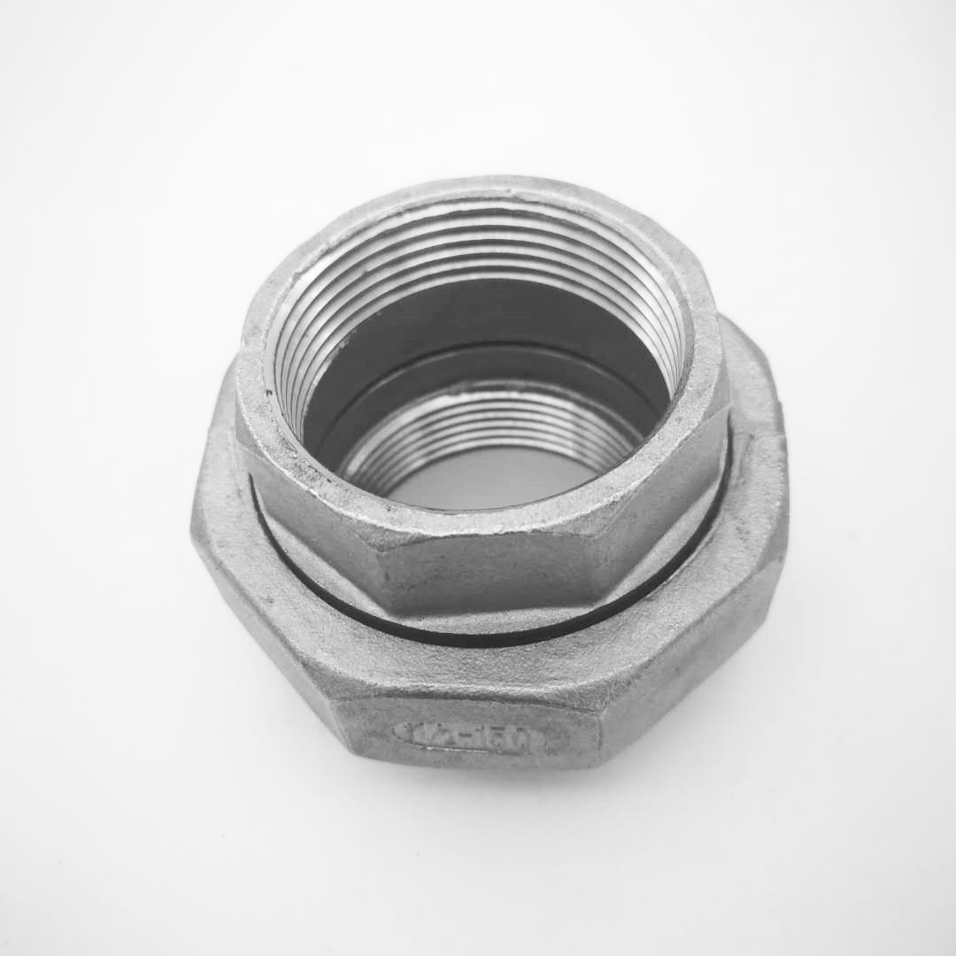 304不锈钢内丝内牙内螺纹活接硬密封活接1.5寸11/2dn40