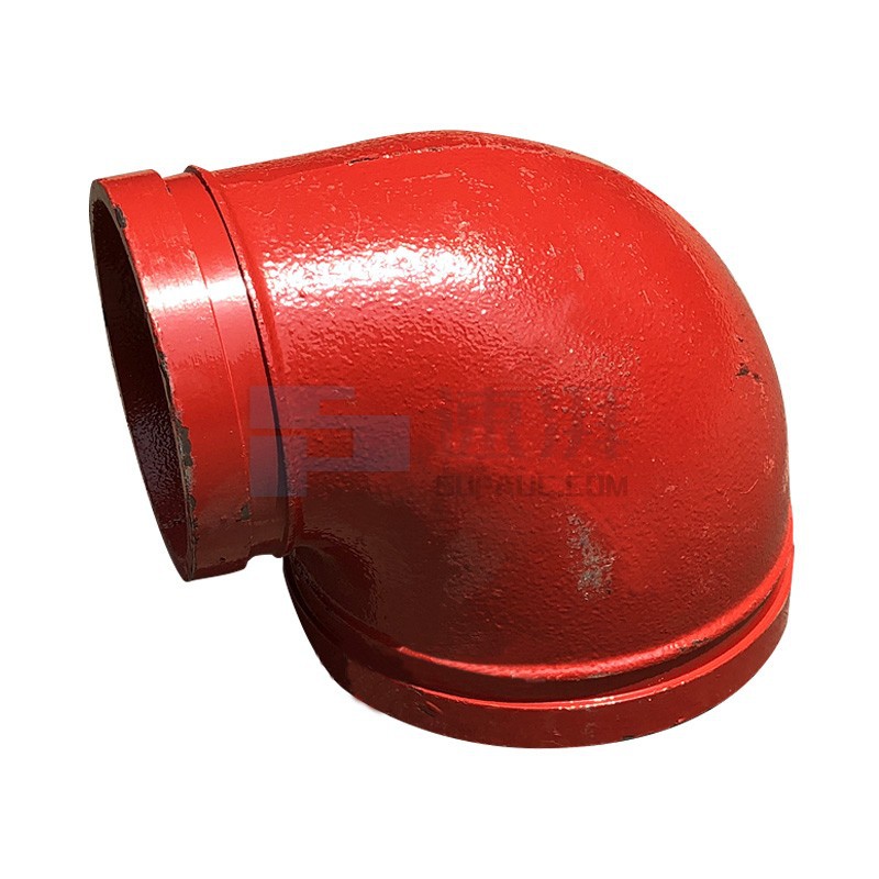 迈克mech90度异径弯头变径弯头沟槽弯头消防弯头