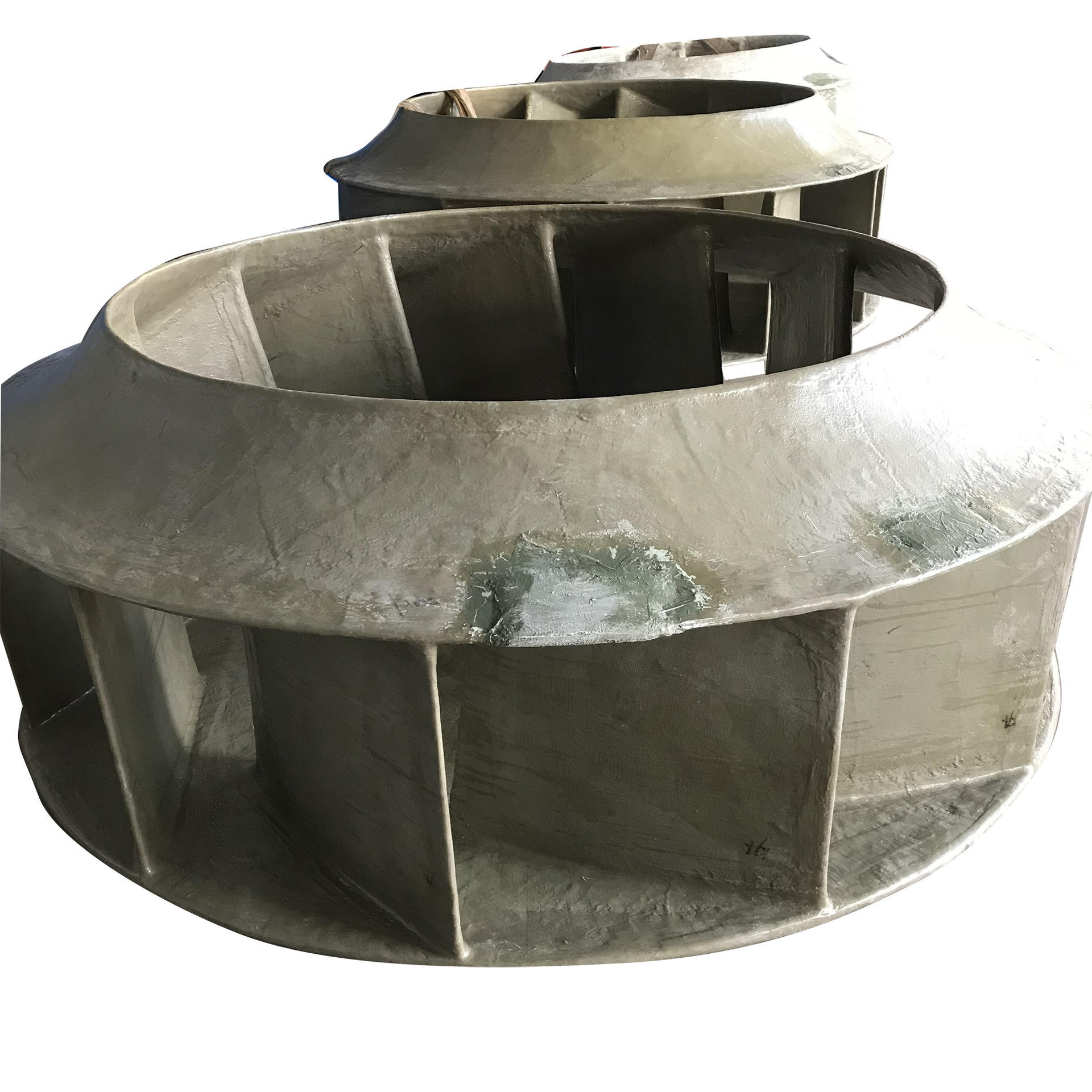 维修 山东厂家威海烟台玻璃钢风叶4-72离心式通风机标准叶轮