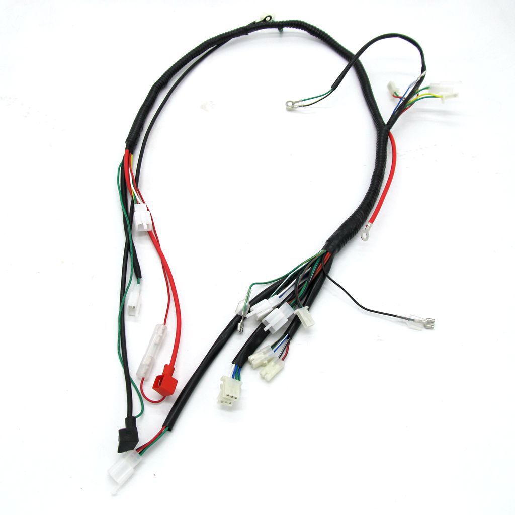 越野摩托车gy6总线atv沙滩车总成线全车线束125cc150cc总线总成
