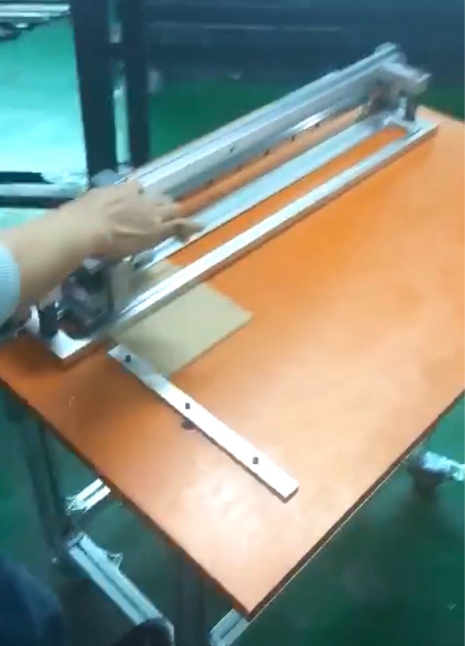 手动v槽打样机 书型盒天地盖盒灰纸板开槽打样机