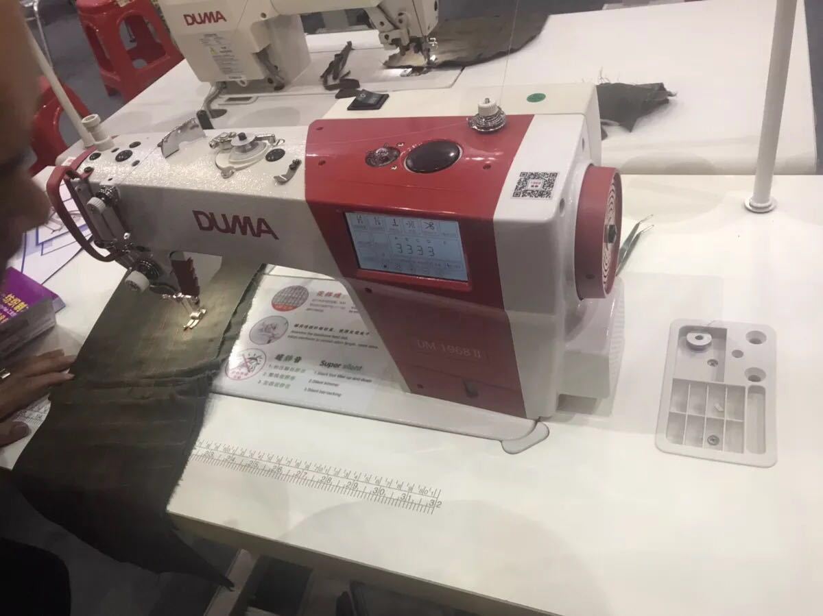 供应全新杜马1968二代电脑平车 新款1968k缝纫设备 工业缝纫机