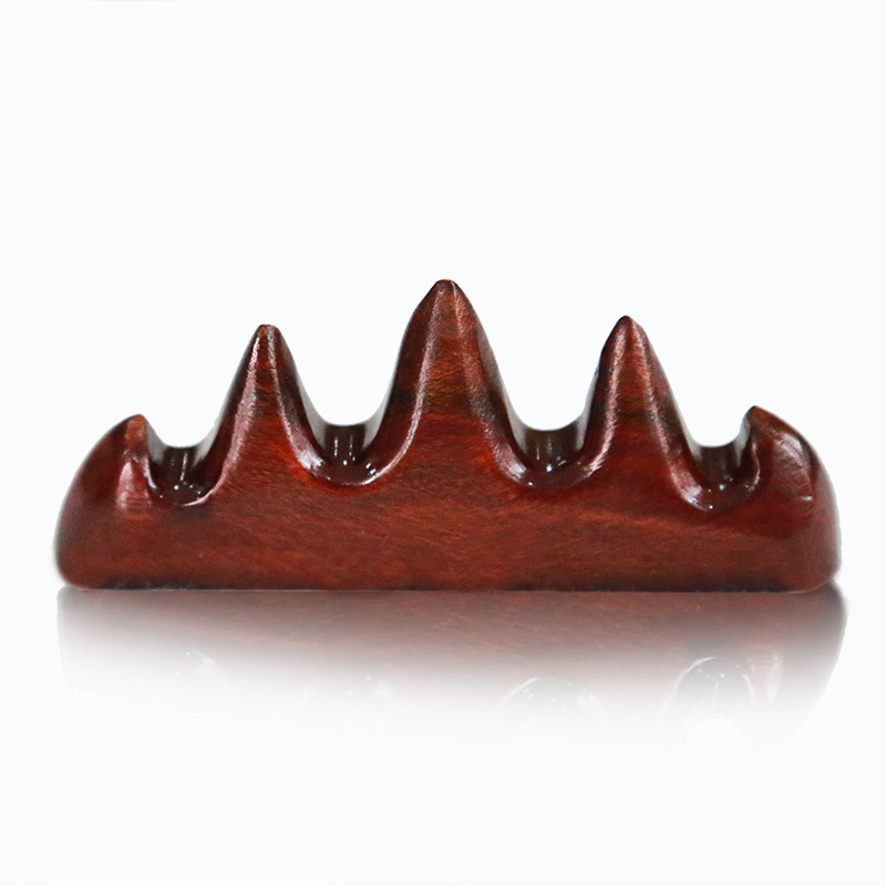 5元特卖批发红木笔架 书画用品红木五指山笔阁毛笔架促销5头4笔搁