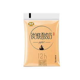 银桥日式炭烧 全脂风味发酵乳炭烧酸奶160g/袋*16袋包邮