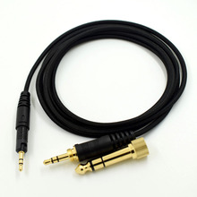 厂家批发适用于铁三角ATH-M50X M40无氧铜编织耳机线音频替换线材