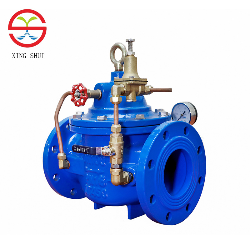 河北兴水200x先导式减压阀 消防专用阀门 泵房生活用水 厂家直销