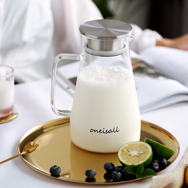 光一冷水壶玻璃耐热高温凉水杯家用扎壶套装加厚茶壶大容量开水瓶