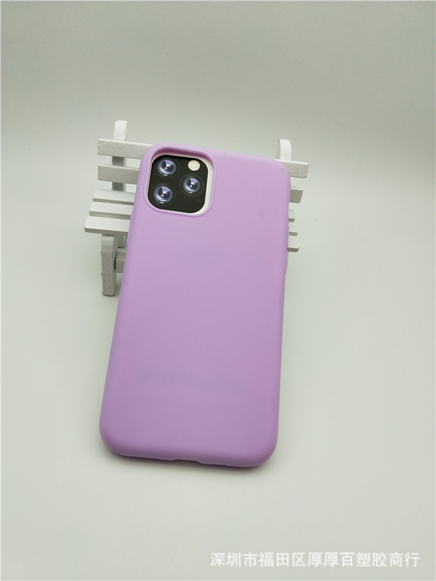 适用iphone11pro液态tpu乳胶手机保护套苹果11pro 5.8寸磨砂外壳
