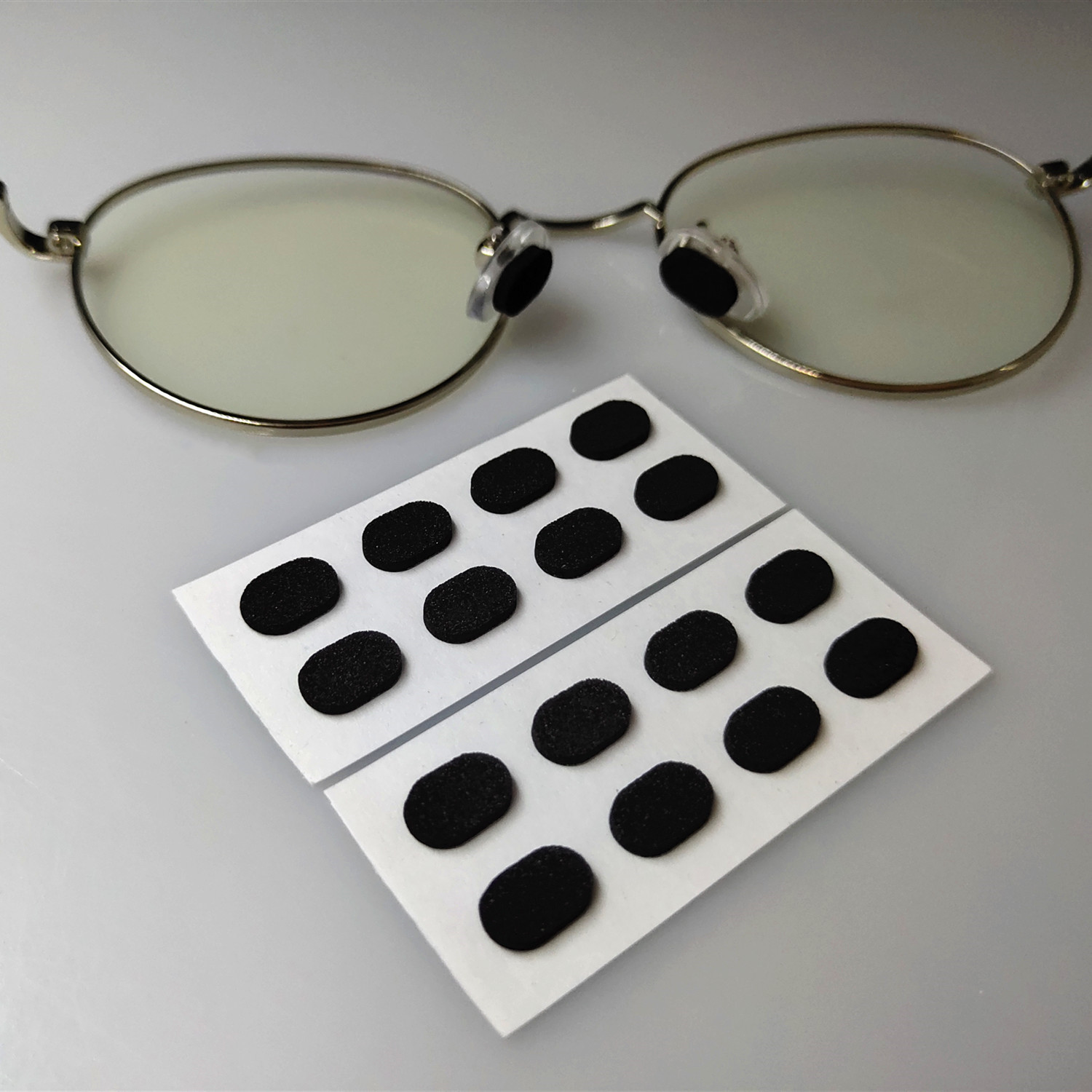 眼镜鼻托柔软eva海绵鼻垫舒适 无压痕不脱妆增高眼镜眼睛框架鼻贴