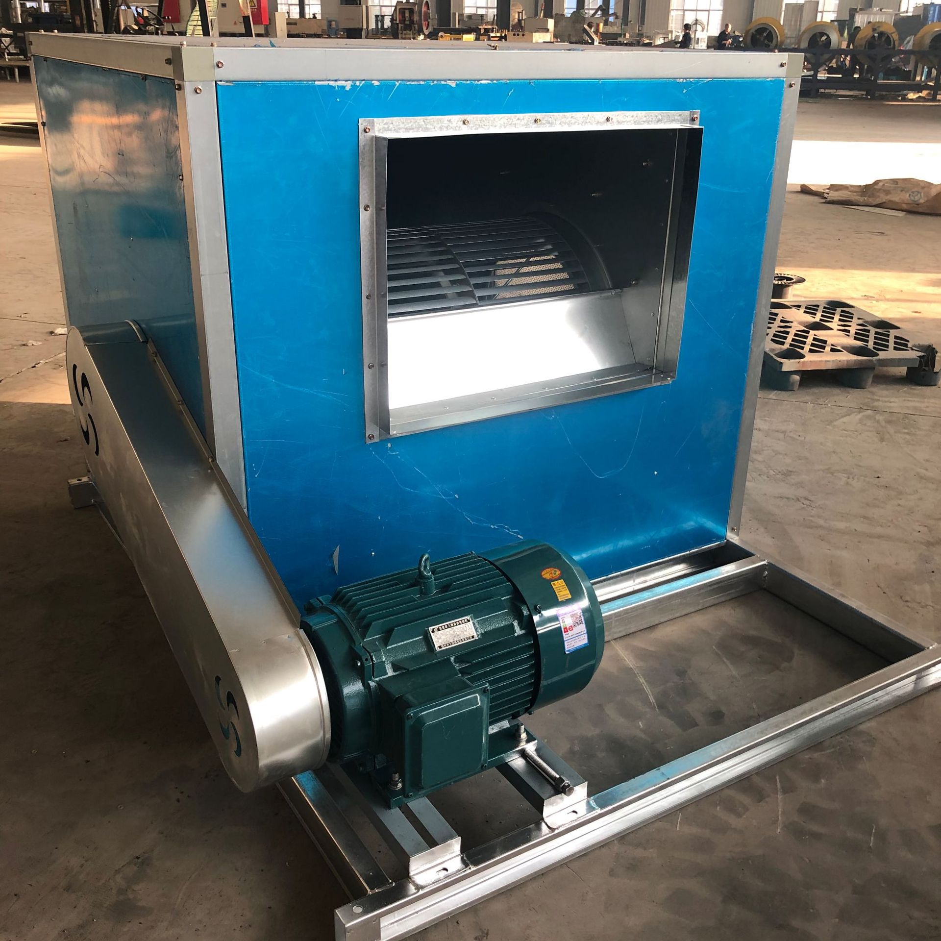 htfc系列柜式离心风机 消防排烟风机箱 柜式风机箱 排风f机厂家