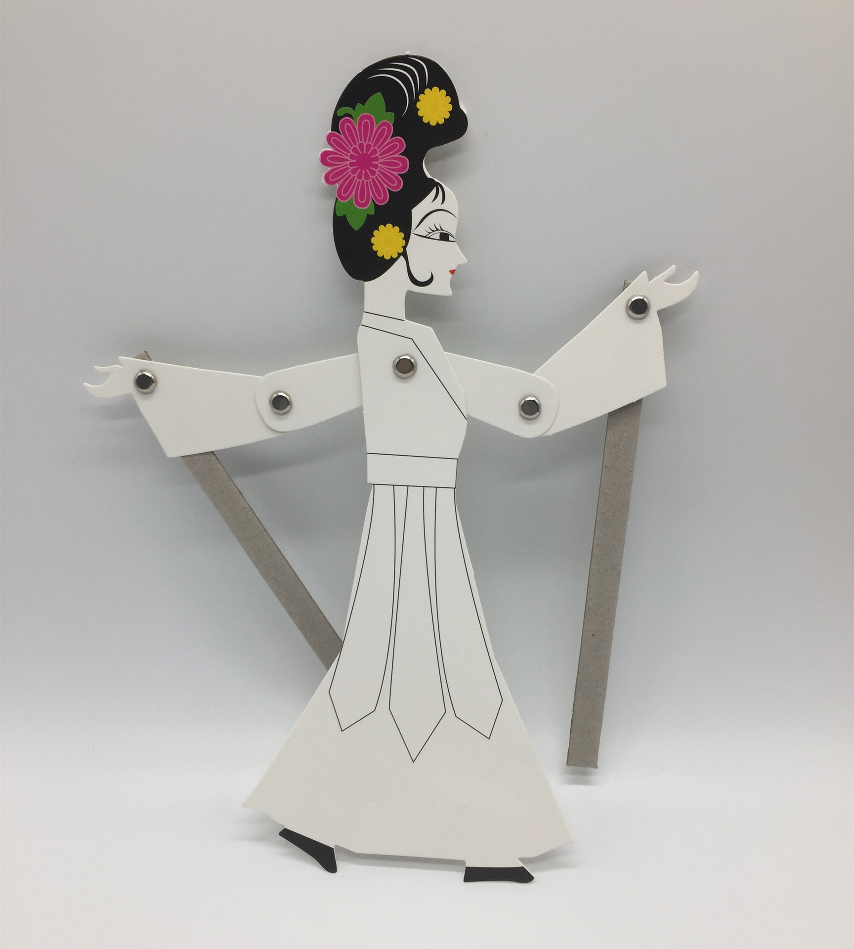 西游记人物皮影戏 手工diy 儿童绘画制作材料包幼儿园美劳批发