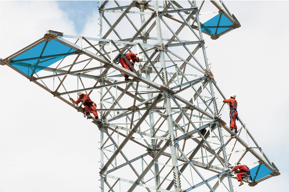 pc挡鸟板耐力板电力铁塔挡鸟板高压输电线路防鸟挡板