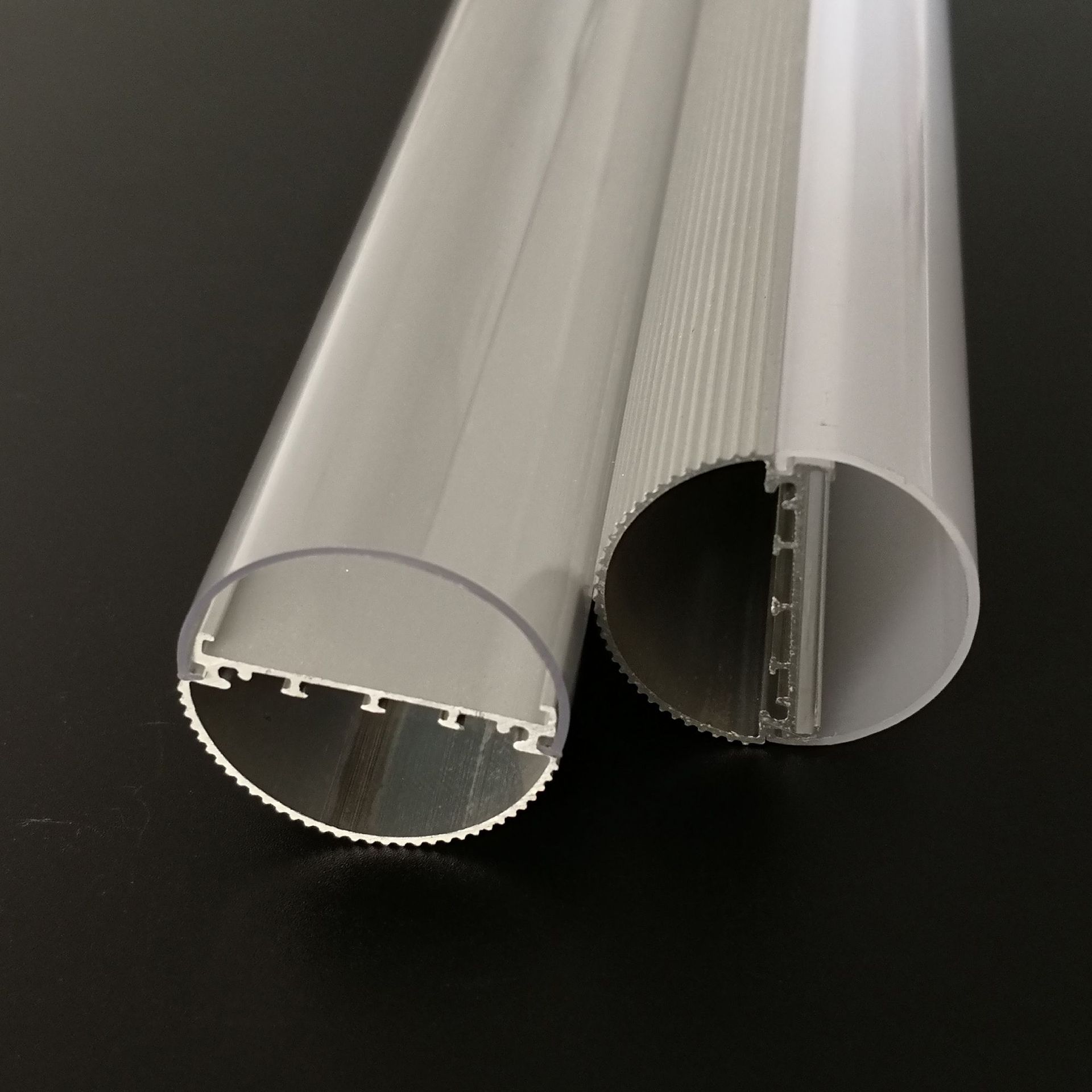 led灯罩厂家批发t10灯管外壳 无拉痕透明罩 高透光率pc罩 led面罩