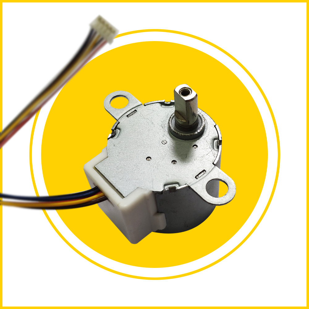 24byj48微型有刷步进马达 智能家居摄像头卫浴浴霸输液监控器电机