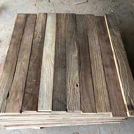 老榆木护墙板  旧木板 榆木地板楼梯踏步 背景墙装饰板 加工定制