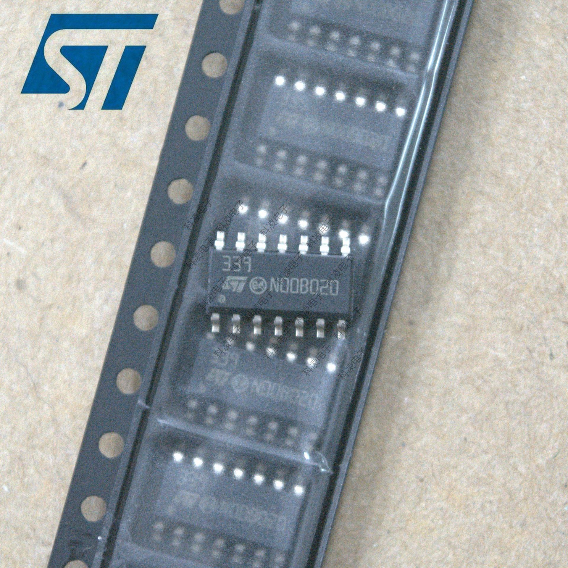 原装st集成ic 低功耗电压比较器 lm339dr lm339 sop14 贴片ic