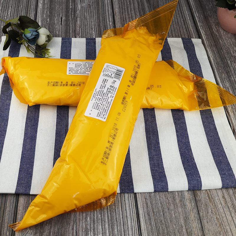 不二可丝达馅料1kg西点奶油夹心奶酪味原味酸奶味巧克力味整箱6kg