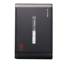 USB2.0机器人读卡器多功能合一SD卡CF卡高速金属手机TF读卡器