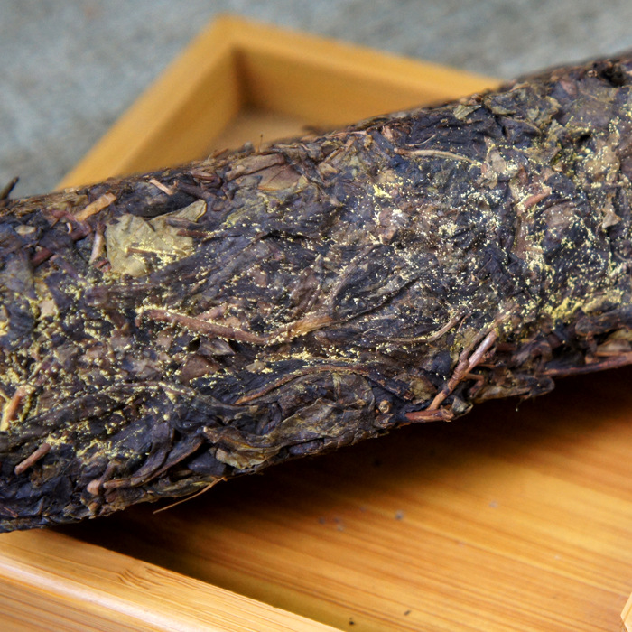 荷香茯砖荷叶金茯黑茶安化黑茶荷香陈茶金花茯砖茶1kg天天清