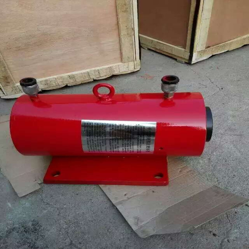 卧式液压油缸 电动重型 220v 伸缩式套筒液压缸 液压千斤顶 工具