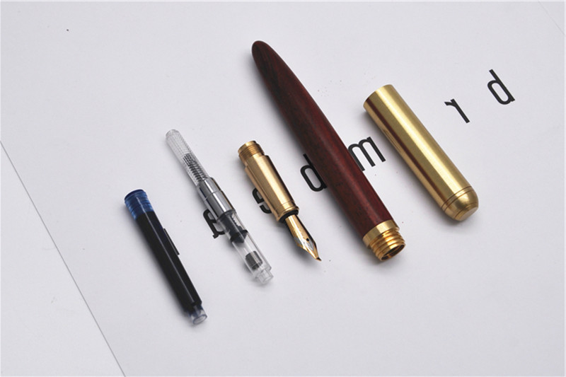 Ingenious Pen Brass Ebony Pen Business Signature Pen Creative Personalized Gifts Advertising Marker Wholesale Custom Logo